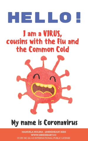 A message for children regarding COVID-19 page A message for children regarding COVID-19 cover page.