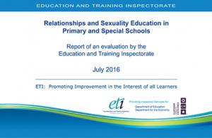 Relationships and Sexuality Education in Primary and Special Schools cover page Relationships and Sexuality Education in Primary and Special Schools cover page.