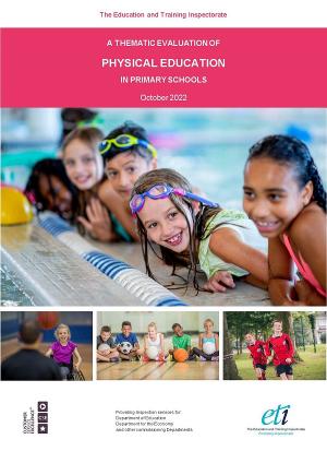 Front cover of Thematic Report on Physical Education in Primary Schools.